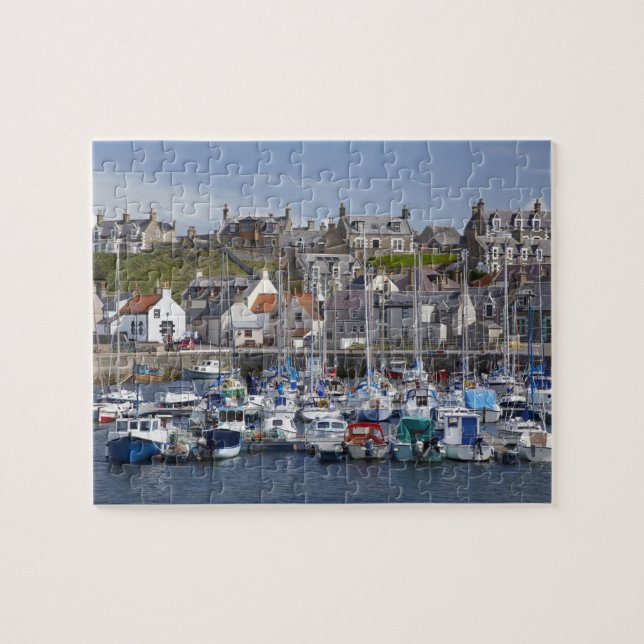 Puzzle Marina, Findochty, Moray, Écosse, United (Horizontal)