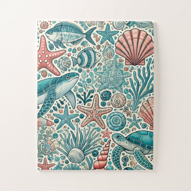 Puzzle Marine Life (Vertical)