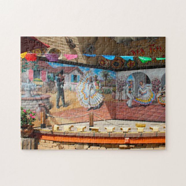 Puzzle Market Town San Diego, Californie. (Horizontal)