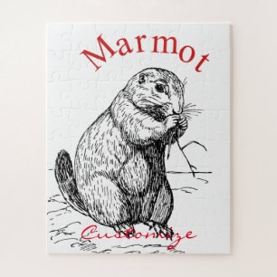 Puzzle Marmotte mignonne Animal Thunder_Cove