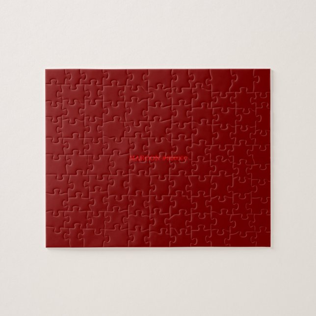 Puzzle marron (Horizontal)