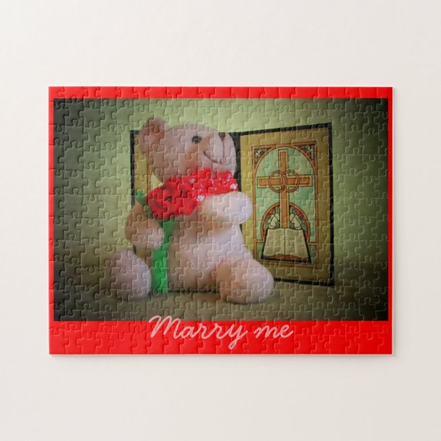 Puzzle Marry me - Valenpuzzle (Horizontal)