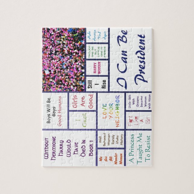 Puzzle Mars des femmes (Vertical)