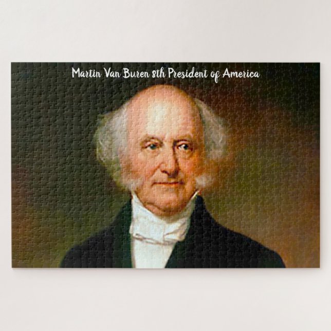 Puzzle Martin Van Buren 8e Président de l'Amérique. (Horizontal)