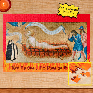 Puzzle Martyre de St. Lawrence, avec deux religieuses (M 