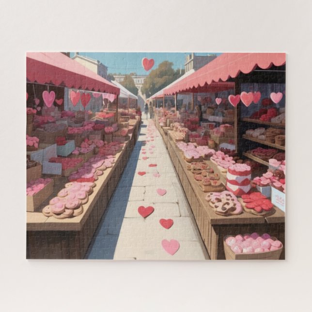 Puzzle Marvel du marché de la Saint Valentin (Horizontal)