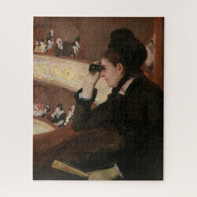 Puzzle Mary Cassatt - Dans le loge (Vertical)