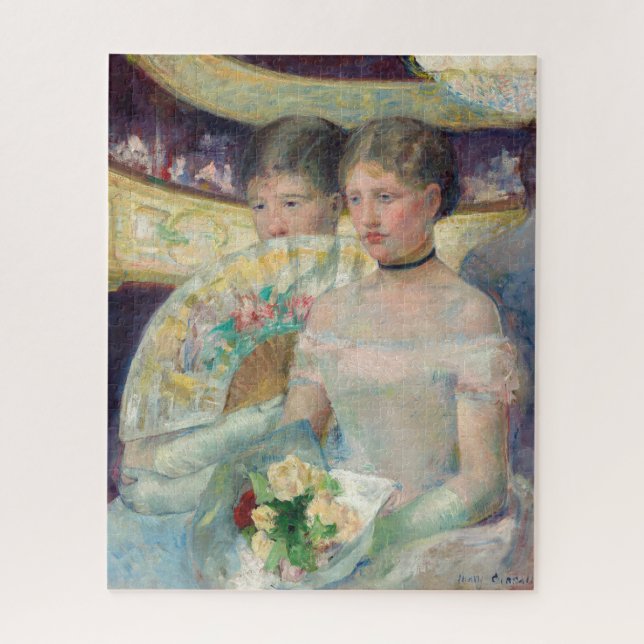 Puzzle Mary Cassatt - Le Loge (Vertical)