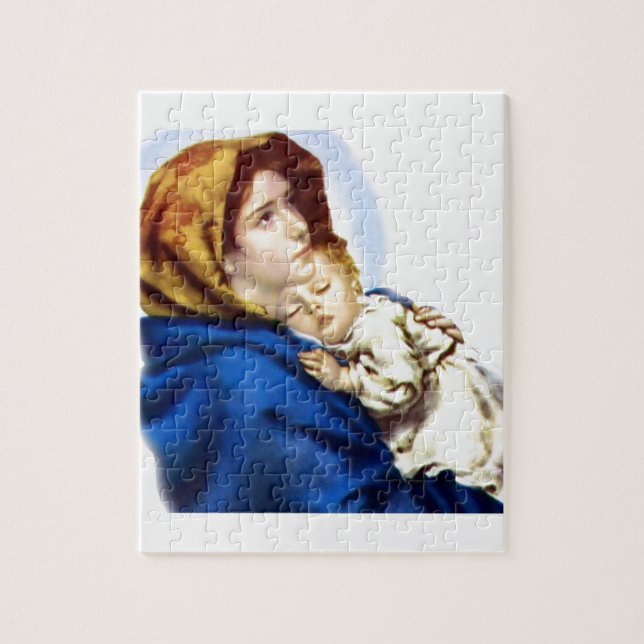 Puzzle Mary et Jésus (Vertical)