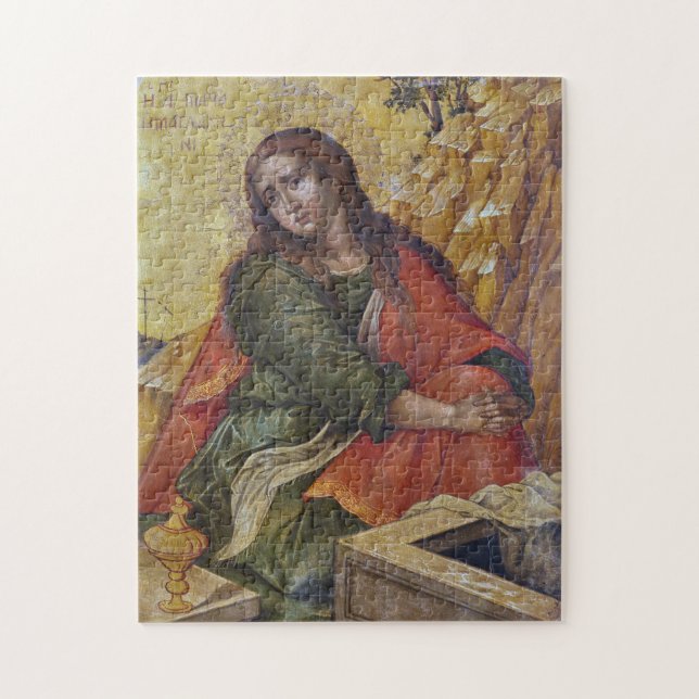 Puzzle Mary Magdalene orthodoxe chrétienne icône byzantin (Vertical)