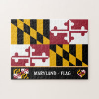 Maryland Flag & Maryland State USA /America