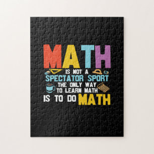 Puzzle Math Enseignant Math Math N'Est Pas Un Spectateur