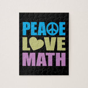 Puzzle Maths d'amour de paix