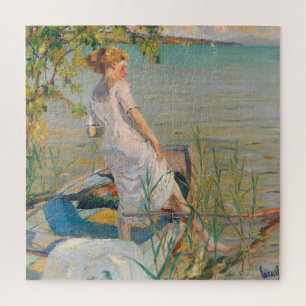 Puzzle Matin d'été sur le lac Starnberg   Edward Cucuel