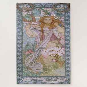 Puzzle Maude Adams en Jeanne d'Arc par Alphonse Mucha