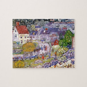 Puzzle Maurice Prendergast- le chariot de foin