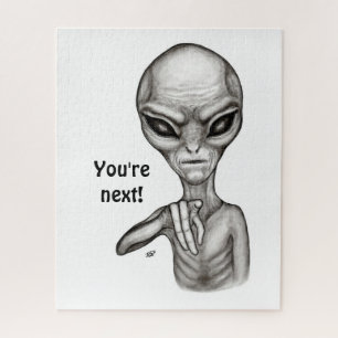Puzzle Mauvais Alien, Tu es le prochain !