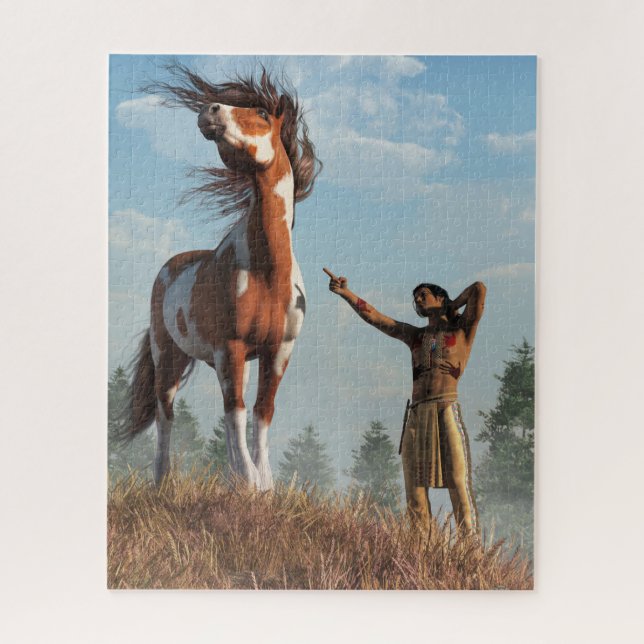 Puzzle Mauvais cheval (Vertical)