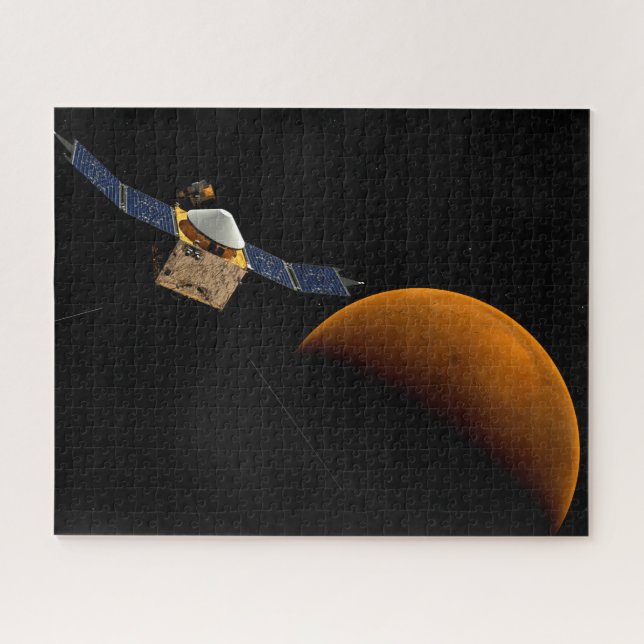 Puzzle Maven Spacecraft. (Horizontal)