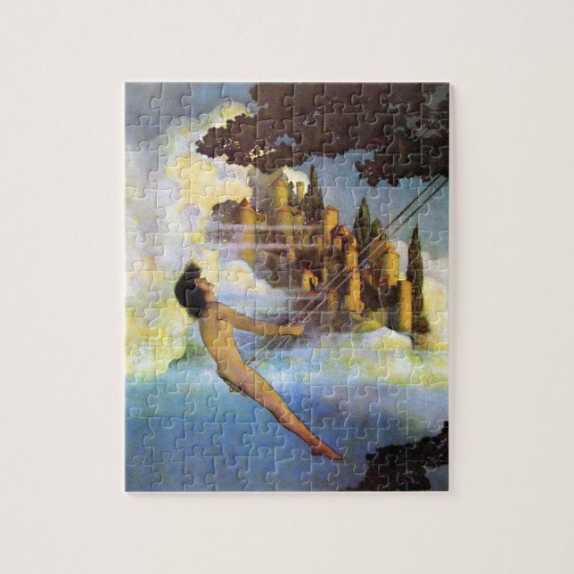Puzzle Maxfield Parrish le petit livre de cru d'oiseau (Vertical)