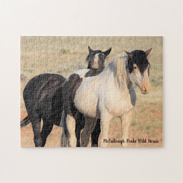 Puzzle McCullough Peaks Cheaks sauvages (Horizontal)