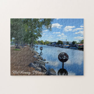 Puzzle McHenry, Illinois | La promenade de Fox River