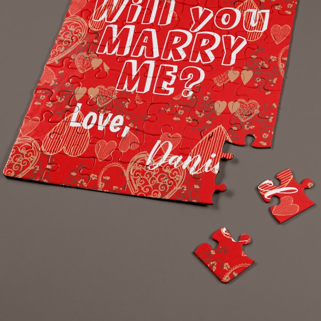 Puzzle Me marierez-vous une proposition de mariage person (Créateur téléchargé)
