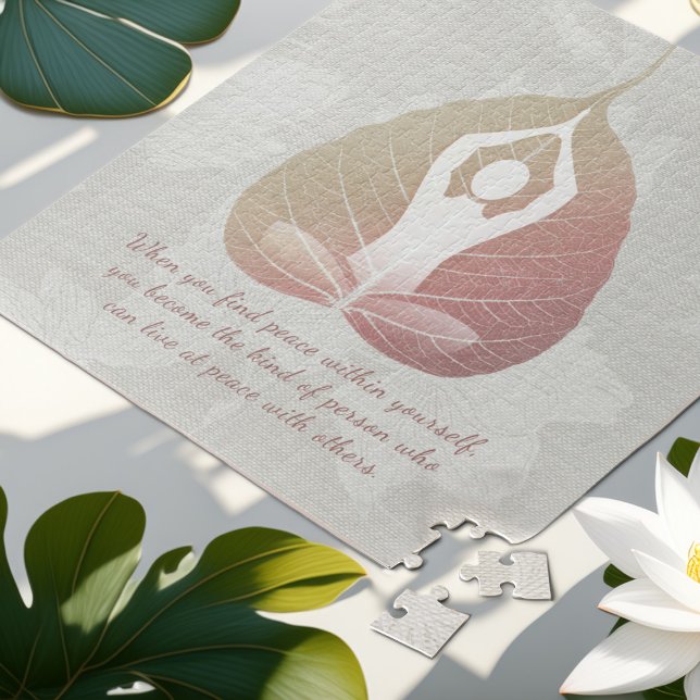 Puzzle Méditation de l'instructeur de yoga Pose Bodhi Lea (Créateur téléchargé)
