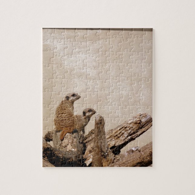 Puzzle Meerkat Lookout (Vertical)