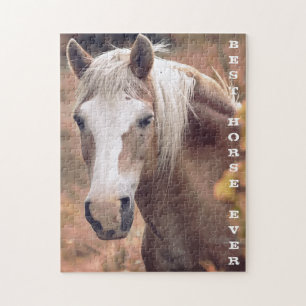 Puzzle Meilleur Cheval Jamais Photo Personnalisée