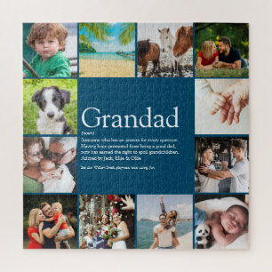 Puzzle Meilleur Grand-Papa, Grand-Père, Papa Définition 1