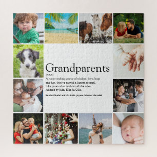 Puzzle Meilleur Grand-Parents Toujours Définition 12 Phot