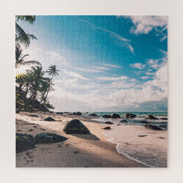 Puzzle Meilleur jour à la plage Jamais (Vertical)