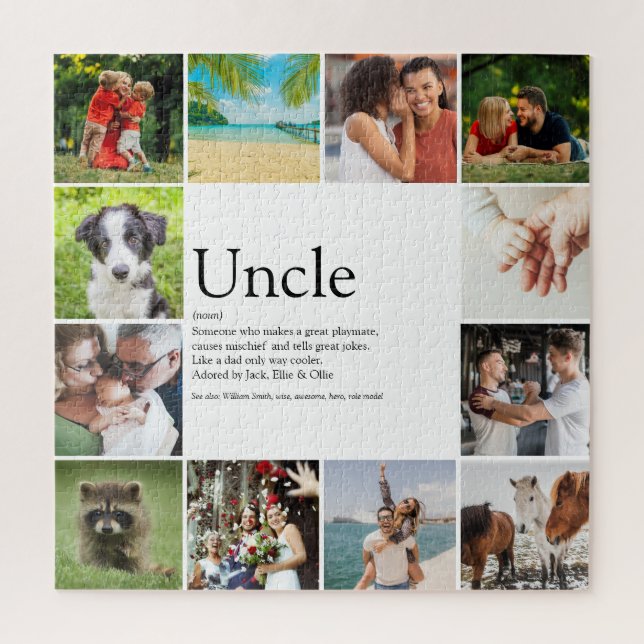 Puzzle Meilleur Oncle Funcle Définition 12 Photo (Vertical)