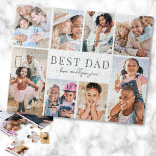 Puzzle Meilleur Papa Collage de Photos