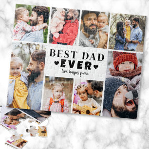 Puzzle Meilleur Papa Collage de Photos