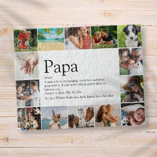 Puzzle Meilleur Papa, Définition de Papa, de Père 14 Phot