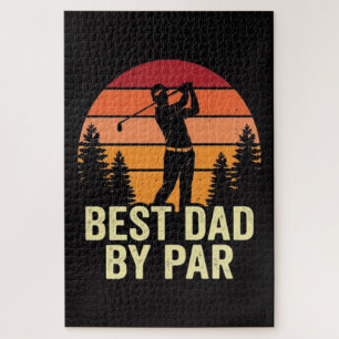 Puzzle Meilleur Papa Par Golf Vintage