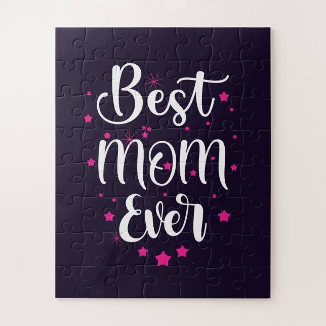 Puzzle Meilleur Texte De Maman Et Petites Étoiles (Vertical)