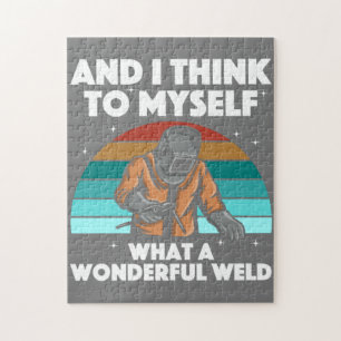 Puzzle Meilleur Welding Art Men Women Arc Welder Ir