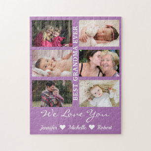 Puzzle Meilleure grand-mère toujours personnalisée Photos