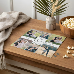 Puzzle Meilleure maman Jamais maman Script Coeur Photo Co