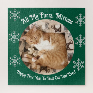 Puzzle Meilleure maman / papa de chat de tous les temps, 