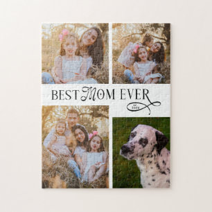 Puzzle Meilleure Maman Pour Toujours 4 Photos Cadeaux Fêt