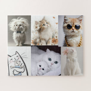 Puzzle Meilleure photo de chat maman personnalisée