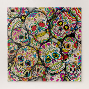 Puzzle Meilleure vente Motif crâne sucre