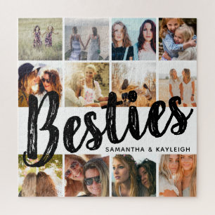 Puzzle MEILLEURES AMIES, Collage de photos & Noms Meill