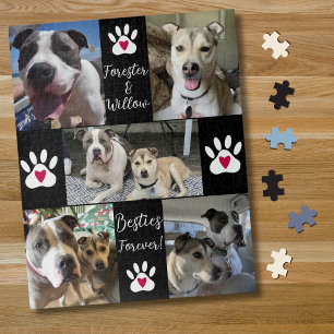 Puzzle Meilleurs amis animaux photo collage