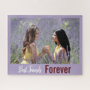 Puzzle Meilleurs amis pour toujours fille mignonne photo