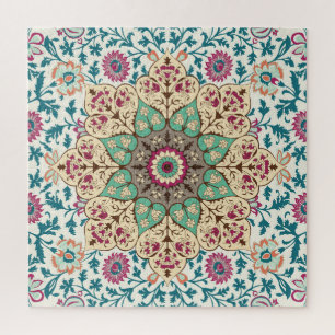 Puzzle Mélange de médaillon : Multicolor de style turc